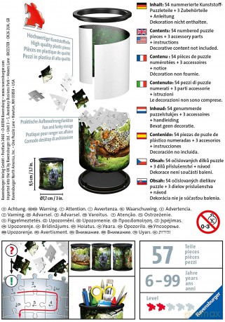 RAVENSBURGER Puzzle 3D 54 Przybornik: Dzika przyroda [PUZZLE]