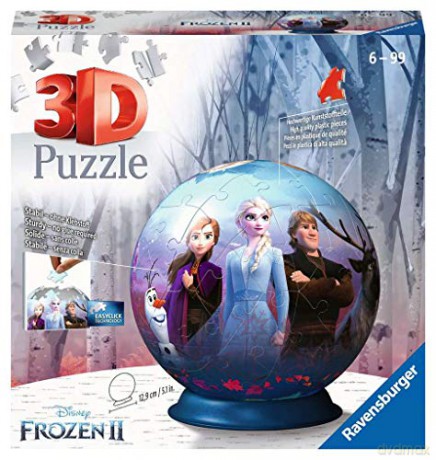 RAVENSBURGER Puzzle 3D 72 Kraina Lodu 2 [PUZZLE]