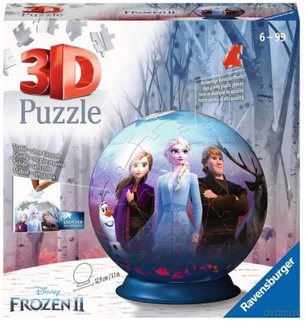 RAVENSBURGER Puzzle 3D 72 Kraina Lodu 2 [PUZZLE]