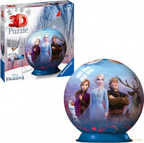 RAVENSBURGER Puzzle 3D 72 Kraina Lodu 2 [PUZZLE]