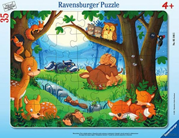 RAVENSBURGER Puzzle w ramce 35 Dobranoc [PUZZLE]