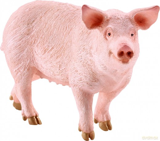 SCHLEICH 100 el. Schleich Ekologiczna żywność + figurka [PUZZLE]