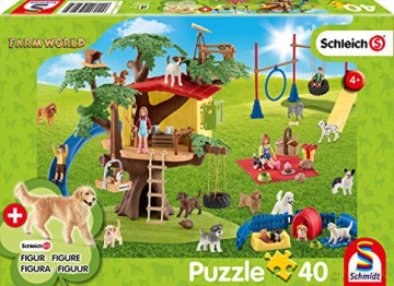 SCHLEICH 40 el. Schleich Szczęśliwe psy [PUZZLE]