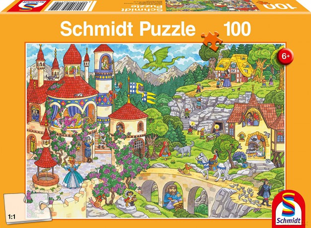 SCHMIDT 100 el. Bajkowe królestwo [PUZZLE]