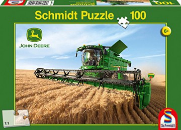 SCHMIDT 100 el. John Deere Kombajn S690 [PUZZLE]