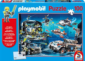 SCHMIDT 100 el. Playmobil Agent wywiadu + figurka [PUZZLE]