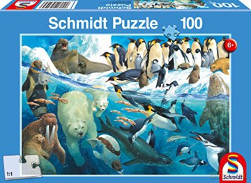 SCHMIDT 100 el. Zwierzęta rejonów polarnych [PUZZLE]
