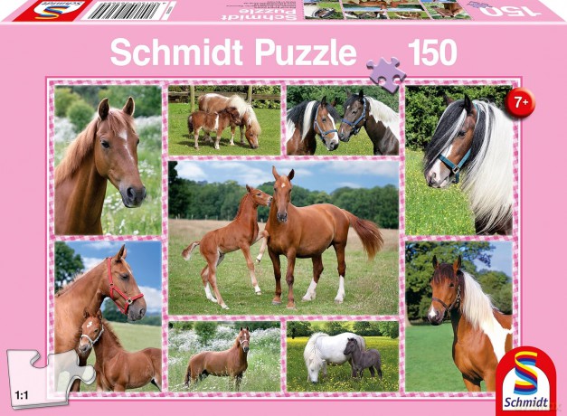 SCHMIDT 150 el. Konie [PUZZLE]