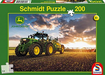 SCHMIDT 200 el. John Deere Traktor 6150R [PUZZLE]