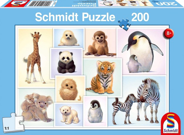 SCHMIDT 200 el. Słodkie zwierzaki [PUZZLE]