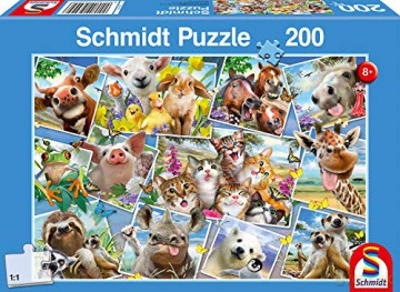 SCHMIDT 200 el. Zwierzątka robią selfie [PUZZLE]