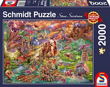 SCHMIDT 2000 el. Smoczy skarb [PUZZLE]