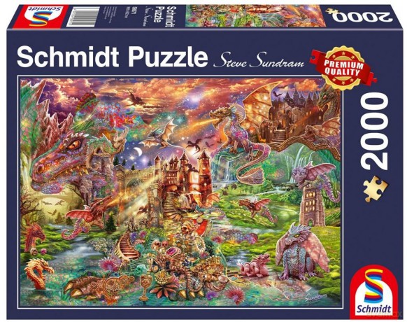 SCHMIDT 2000 el. Smoczy skarb [PUZZLE]