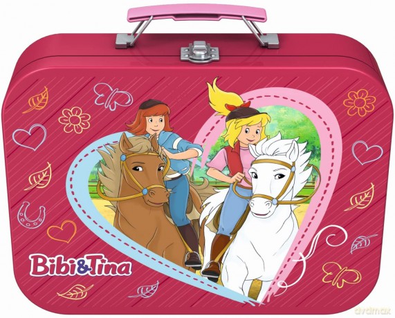 SCHMIDT 2x100 el. + 2x150 el. w walizce Bibi&Tina [PUZZLE]