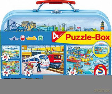 SCHMIDT 2x26 el. + 2x48 el. w walizce Transport [PUZZLE]