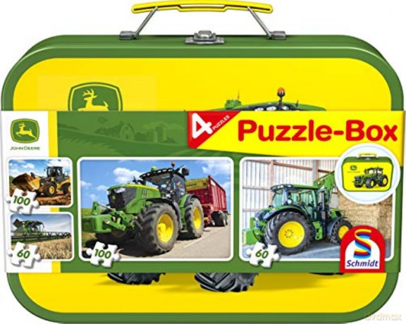 SCHMIDT 2x60 el. + 2x100 el. w walizce John Deere [PUZZLE]