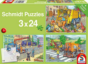 SCHMIDT 3x24 el. Pojazdy komunalne [PUZZLE]