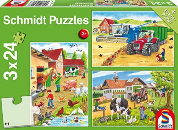 SCHMIDT 3x24 el. Praca na wsi [PUZZLE]