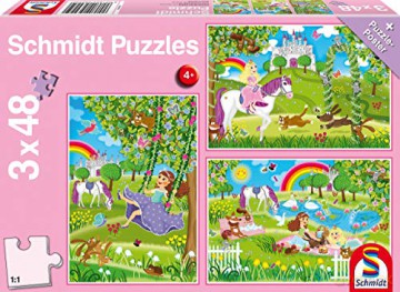 SCHMIDT 3x48 el. Księżniczki w ogrodzie [PUZZLE]