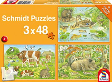 SCHMIDT 3x48 el. Zwierzęca rodzinka [PUZZLE]