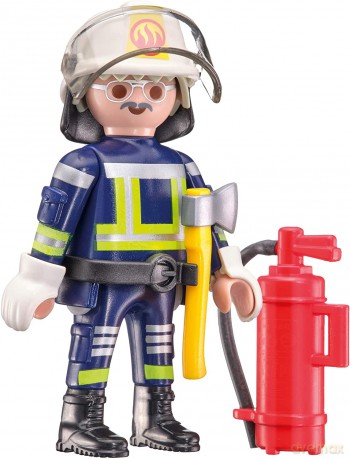 SCHMIDT 40 el. Playmobil Straż pożarna + figurka [PUZZLE]
