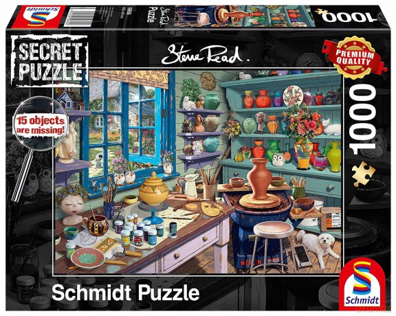 SCHMIDT PQ 1000 el. (Secret Puzzle) Pracownia art. [PUZZLE]