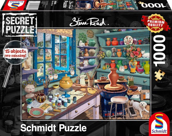 SCHMIDT PQ 1000 el. (Secret Puzzle) Pracownia art. [PUZZLE]