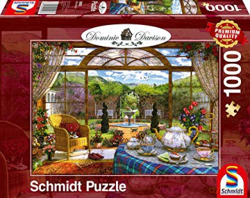 SCHMIDT PQ 1000 el. Altana z widokiem na ogród [PUZZLE]
