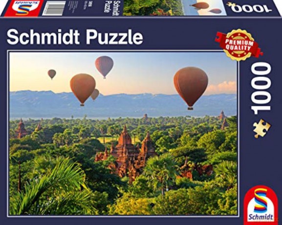 SCHMIDT PQ 1000 el. Balony nad Mandalaj/Mjanma [PUZZLE]