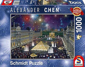 SCHMIDT PQ 1000 el. Fajerwerki nad Luwrem [PUZZLE]