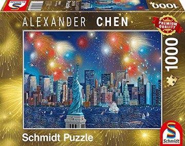 SCHMIDT PQ 1000 el. Fajerwerki nad Statuą Wolności [PUZZLE]
