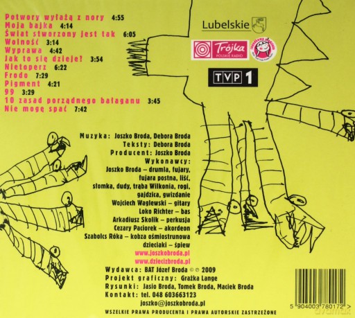 Joszko Broda i Dzieci z Brodą: Potwory wyłażą z nory (digipack) [CD]