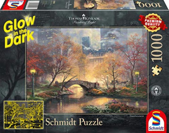SCHMIDT PQ 1000 el. Jesień w Central Parku Świecące [PUZZLE]