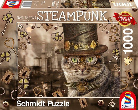 SCHMIDT PQ 1000 el. Kot (Steampunk) [PUZZLE]