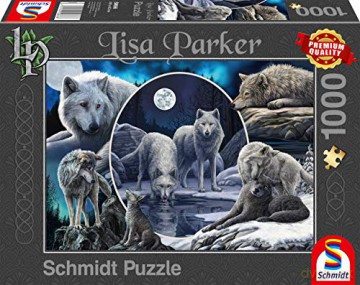 SCHMIDT PQ 1000 el. Lisa Parker Wspaniałe wilki [PUZZLE]