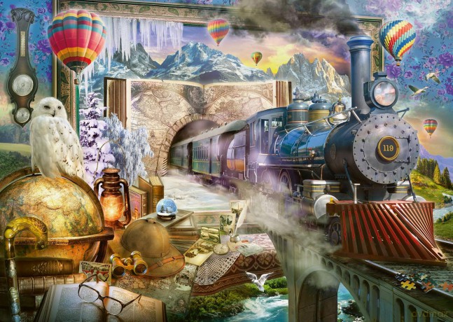 SCHMIDT PQ 1000 el. Magiczna podróż [PUZZLE]