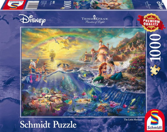 SCHMIDT PQ 1000 el. Mała Syrenka (Disney) [PUZZLE]