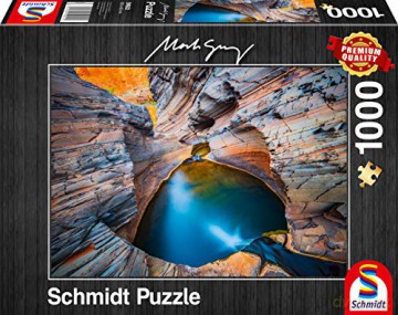 SCHMIDT PQ 1000 el. Mark Gray Błękit [PUZZLE]