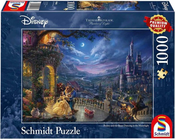 SCHMIDT PQ 1000 el. Piękna i Bestia (Disney) [PUZZLE]
