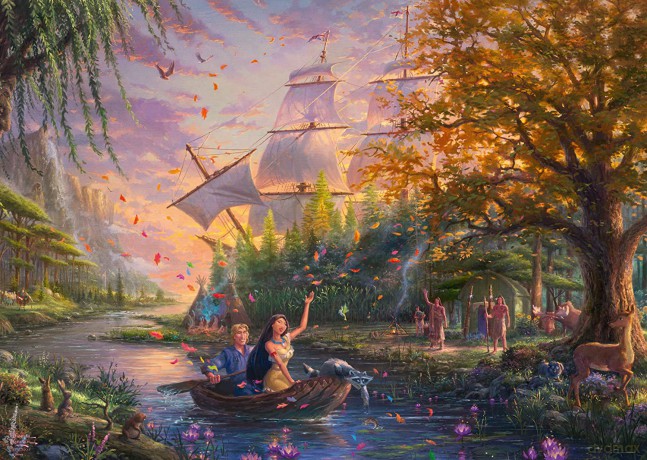 SCHMIDT PQ 1000 el. Pocahontas (Disney) [PUZZLE]