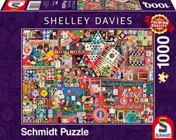 SCHMIDT PQ 1000 el. Shelley Davies Gry planszowe retro [PUZZLE]