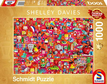SCHMIDT PQ 1000 el. Shelley Davies Zabawki retro [PUZZLE]