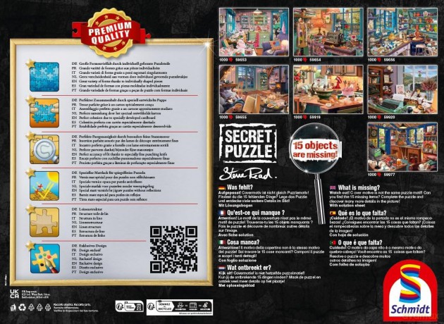 SCHMIDT PQ 1000 el. Steve Read (Secret Puzzle) Przerwa [PUZZLE]