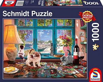 SCHMIDT PQ 1000 el. Stół do układania puzzli [PUZZLE]