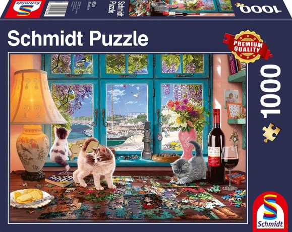 SCHMIDT PQ 1000 el. Stół do układania puzzli [PUZZLE]