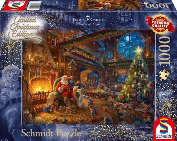 SCHMIDT PQ 1000 el. T. K Święty Mikołaj i jego elfy [PUZZLE]