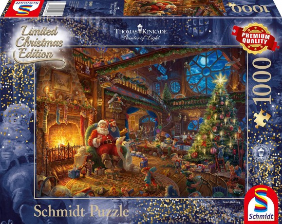 SCHMIDT PQ 1000 el. T. K Święty Mikołaj i jego elfy [PUZZLE]