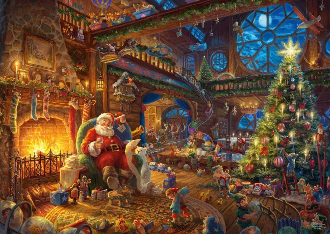 SCHMIDT PQ 1000 el. T. K Święty Mikołaj i jego elfy [PUZZLE]