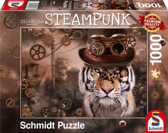 SCHMIDT PQ 1000 el. Tygrys (Steampunk) [PUZZLE]
