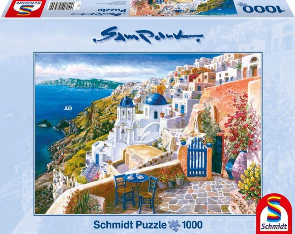 SCHMIDT PQ 1000 el. Widok z Santorini [PUZZLE]